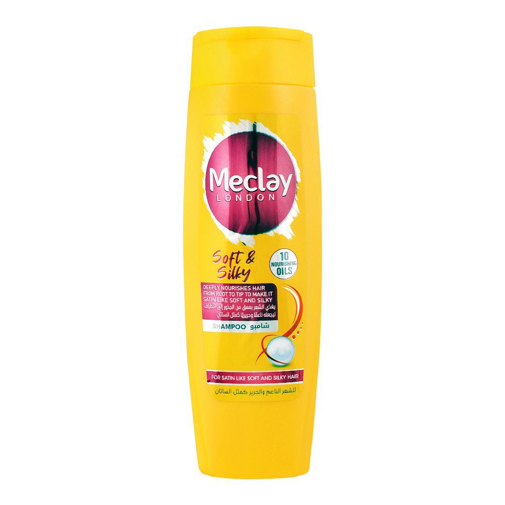 MECLAY LONDON SOFT & SILKY SHAMPOO 185ML