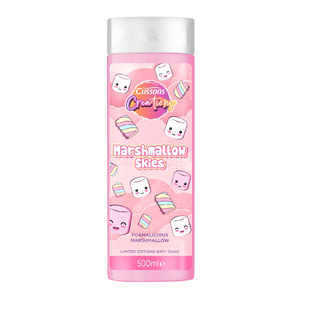 CUSSONS SHOWER GEL CREATIONS MARSHMALLOW SKIES 500 ML