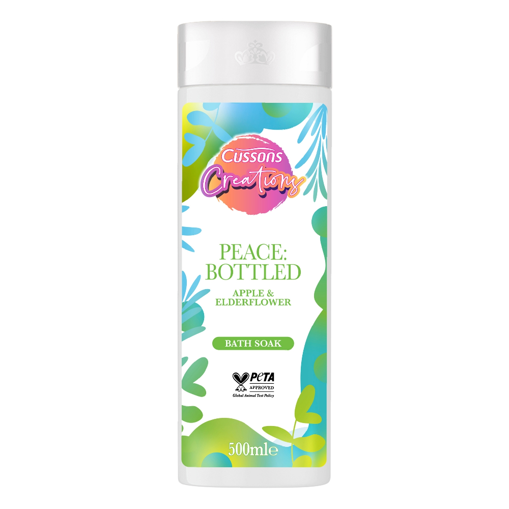 CUSSONS SHOWER GEL CREATIONS PEACE BOTTLED 500 ML