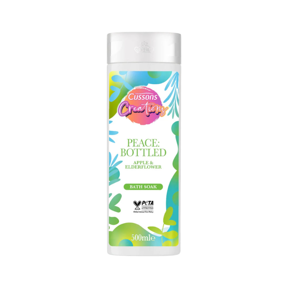 CUSSONS SHOWER GEL CREATIONS PEACE BOTTLED 500 ML