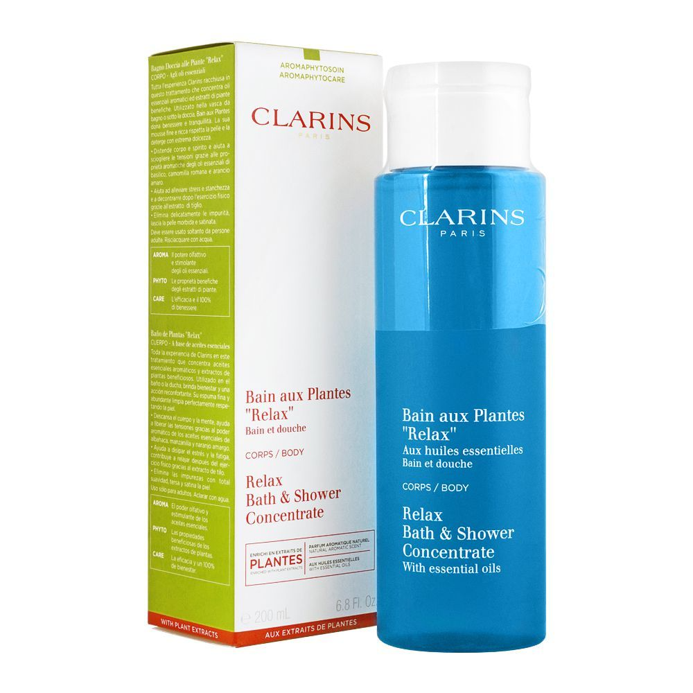 CLARINS SCKINCARE BODY RELAX BATH 200ML