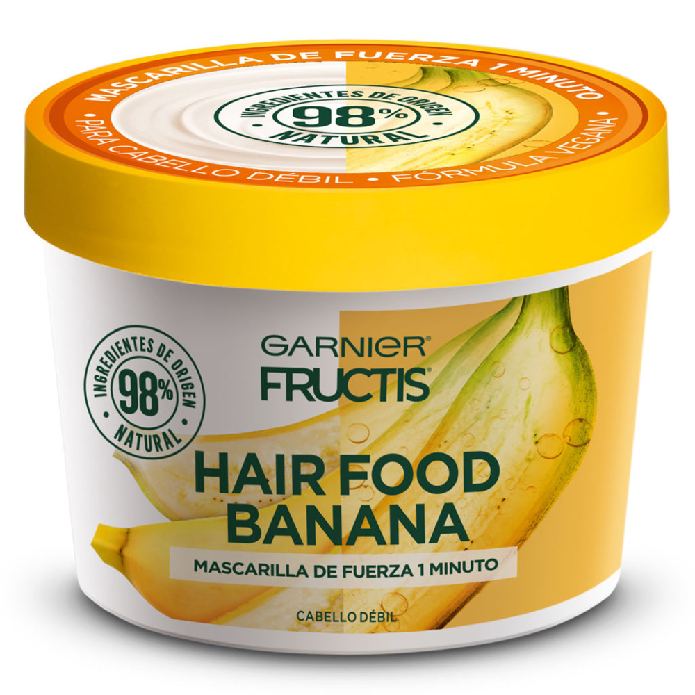 GARNIER FRUCTIS BANANA HAIR FOOD MASK 350ML