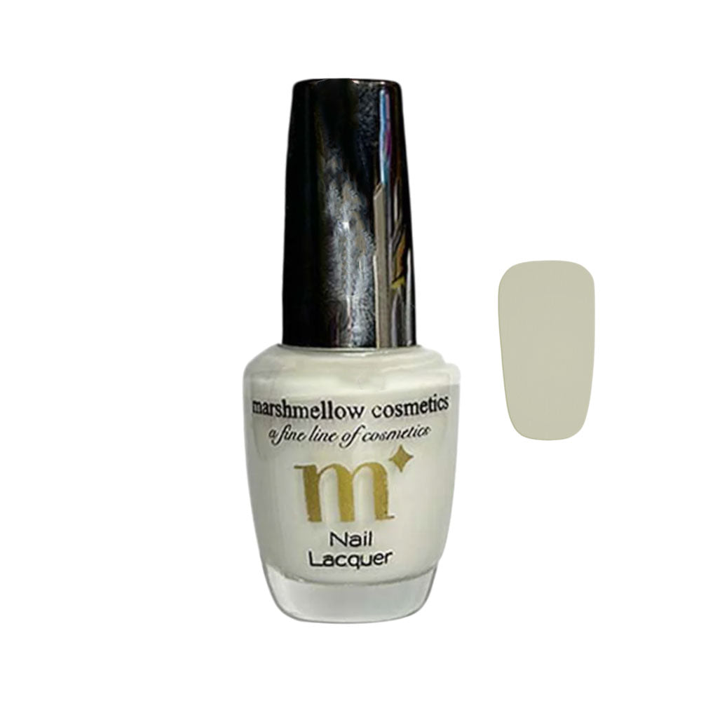 MARSHMALLOW NAIL LACQUER WHITE 15ML