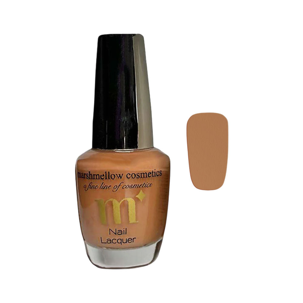 MARSHMALLOW NAIL LACQUER LIGHT BROWN 15ML