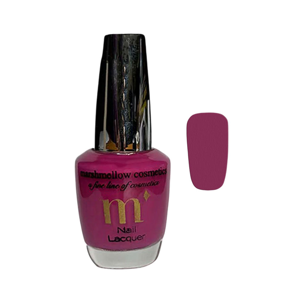 MARSHMALLOW NAIL LACQUER MAGENTA 15ML