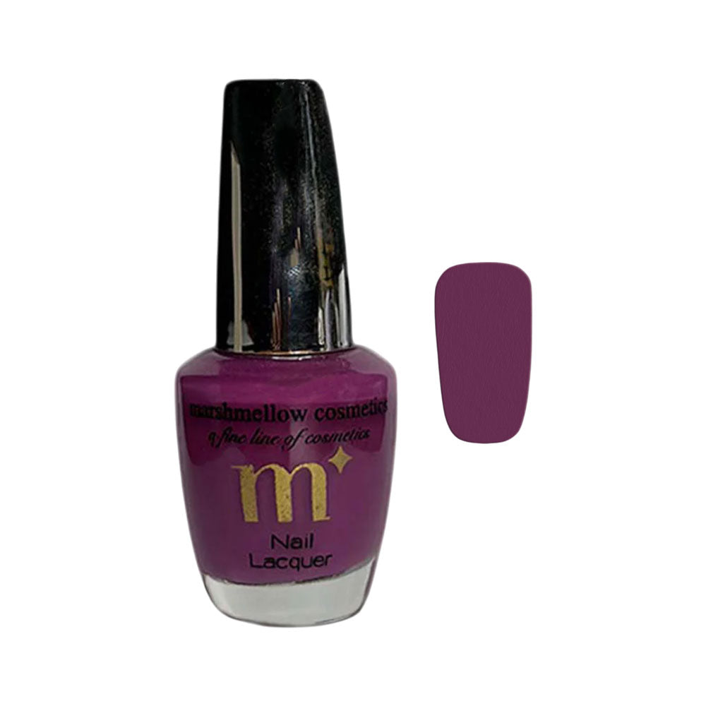 MARSHMALLOW NAIL LACQUER PLUM 15ML