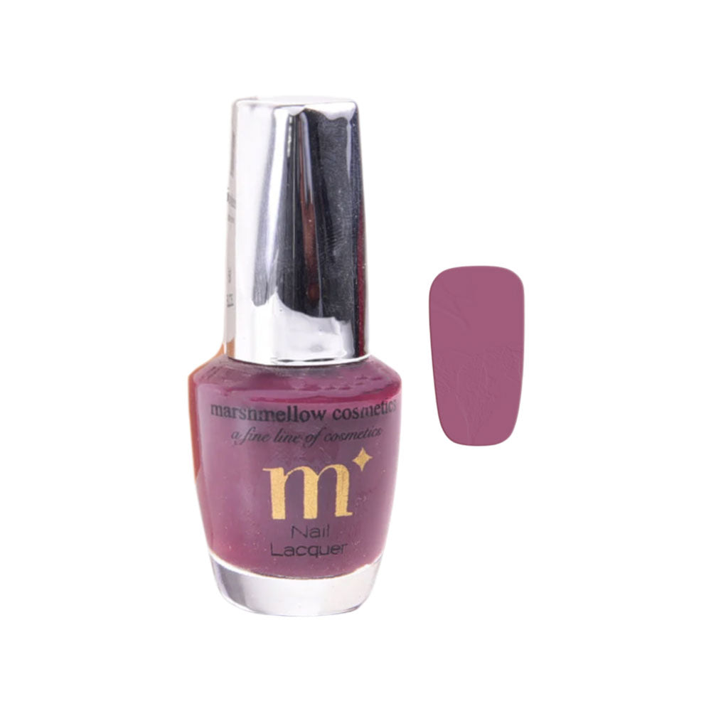 MARSHMALLOW NAIL LACQUER EGGPLANT 15ML