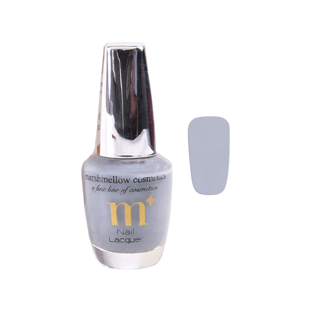MARSHMALLOW NAIL LACQUER BLUE GREY 15ML