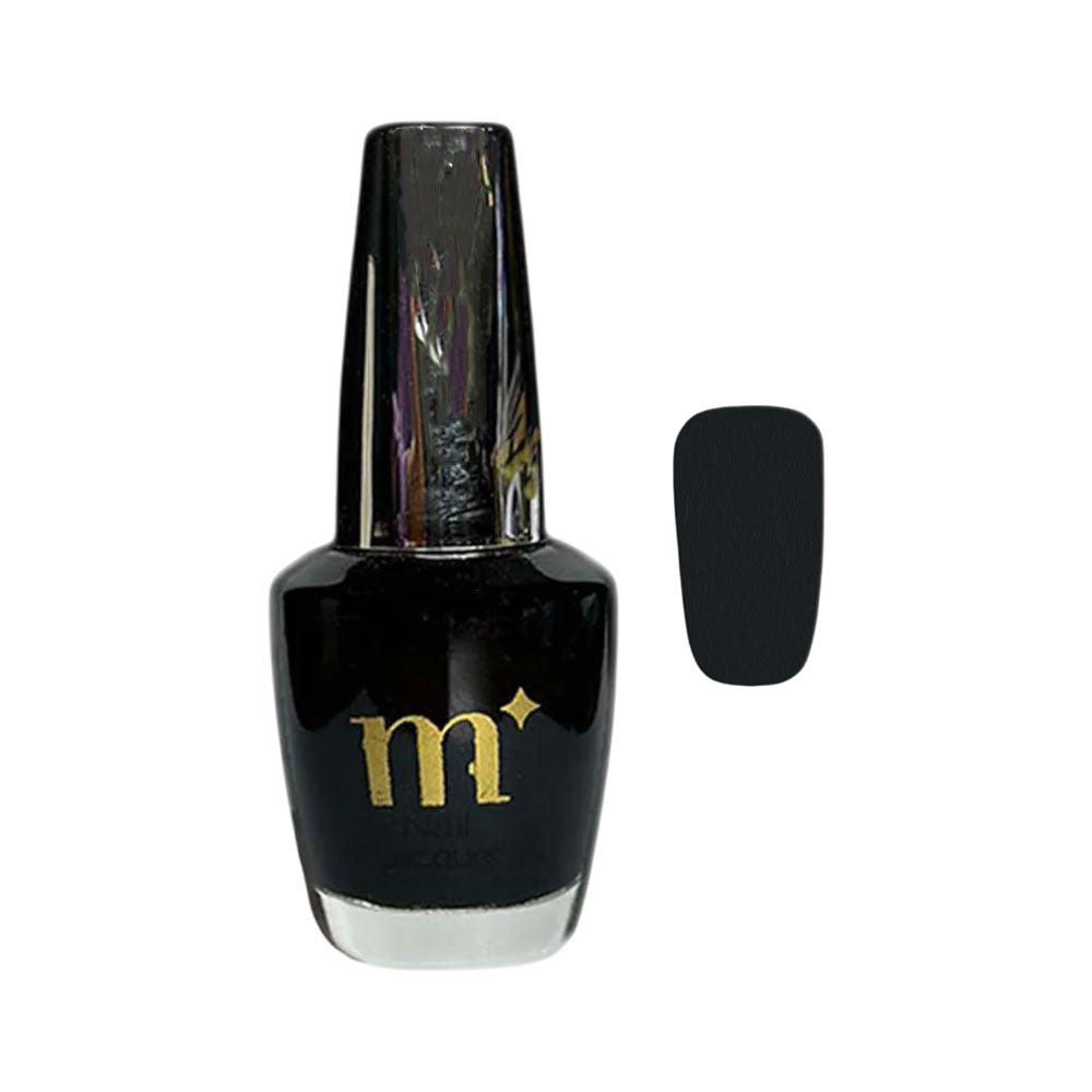 MARSHMALLOW NAIL LACQUER BLACK 15ML