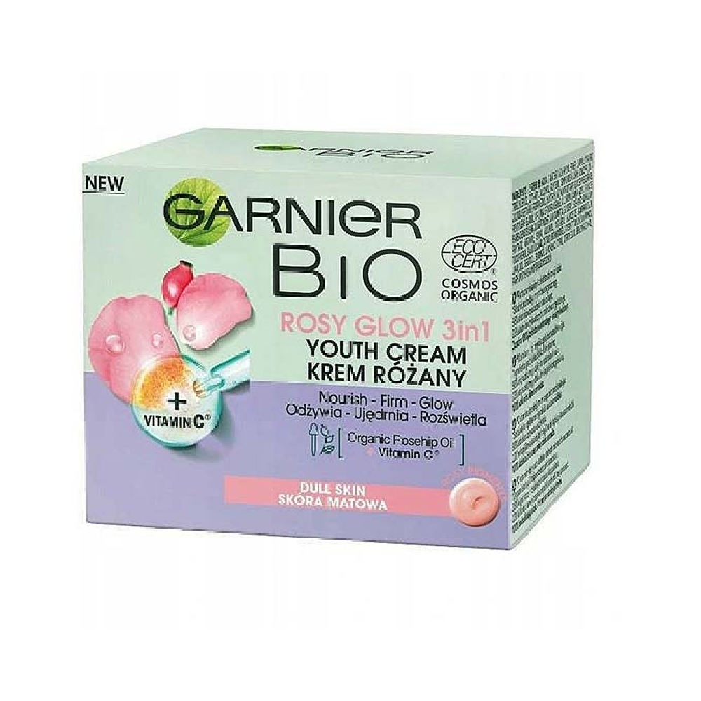 GARNIER ROSY GLOW 3IN1 YOUTH CREAM 50ML