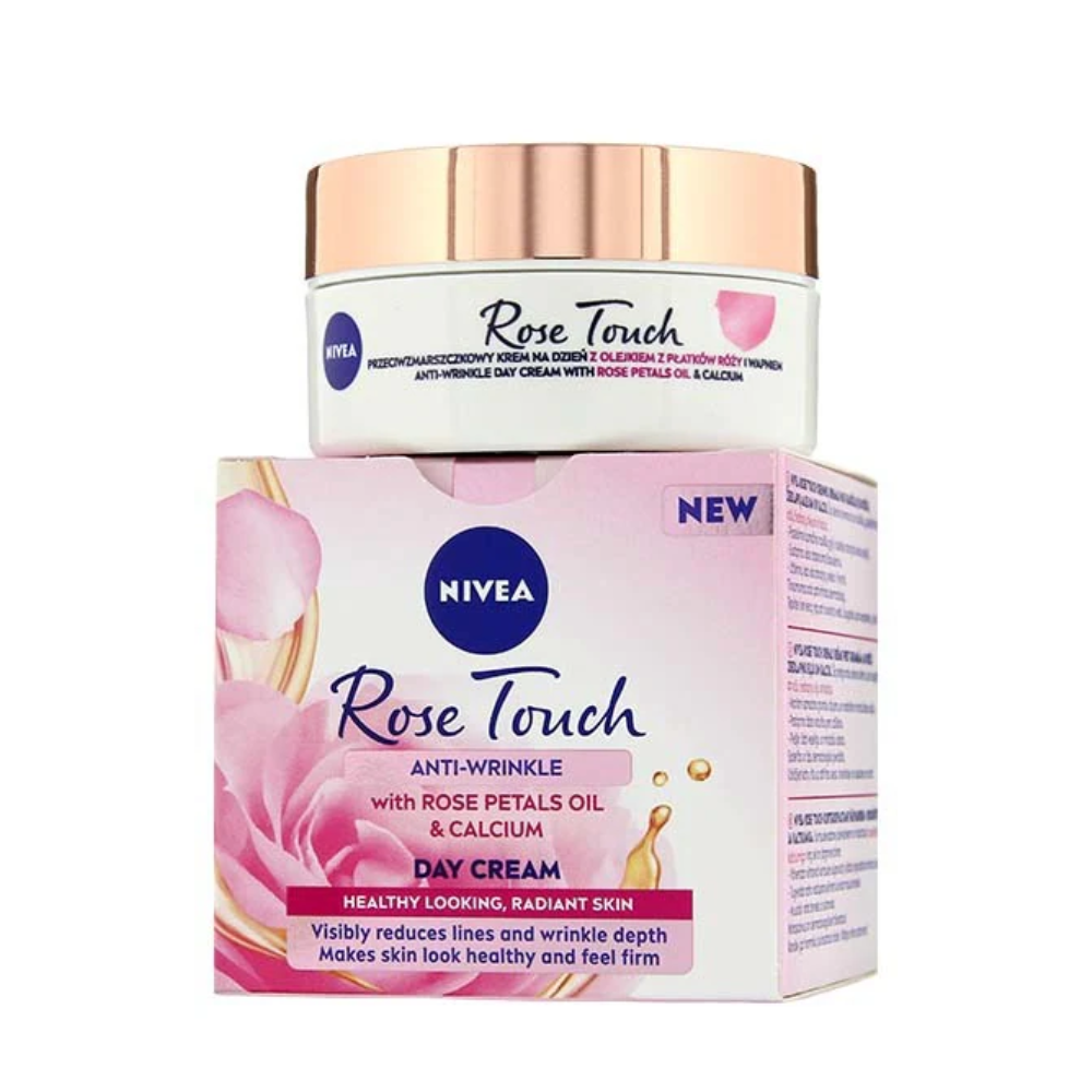 NIVEA ROSE TOUCH ANTI WRINKLE DAY CREAM 50ML