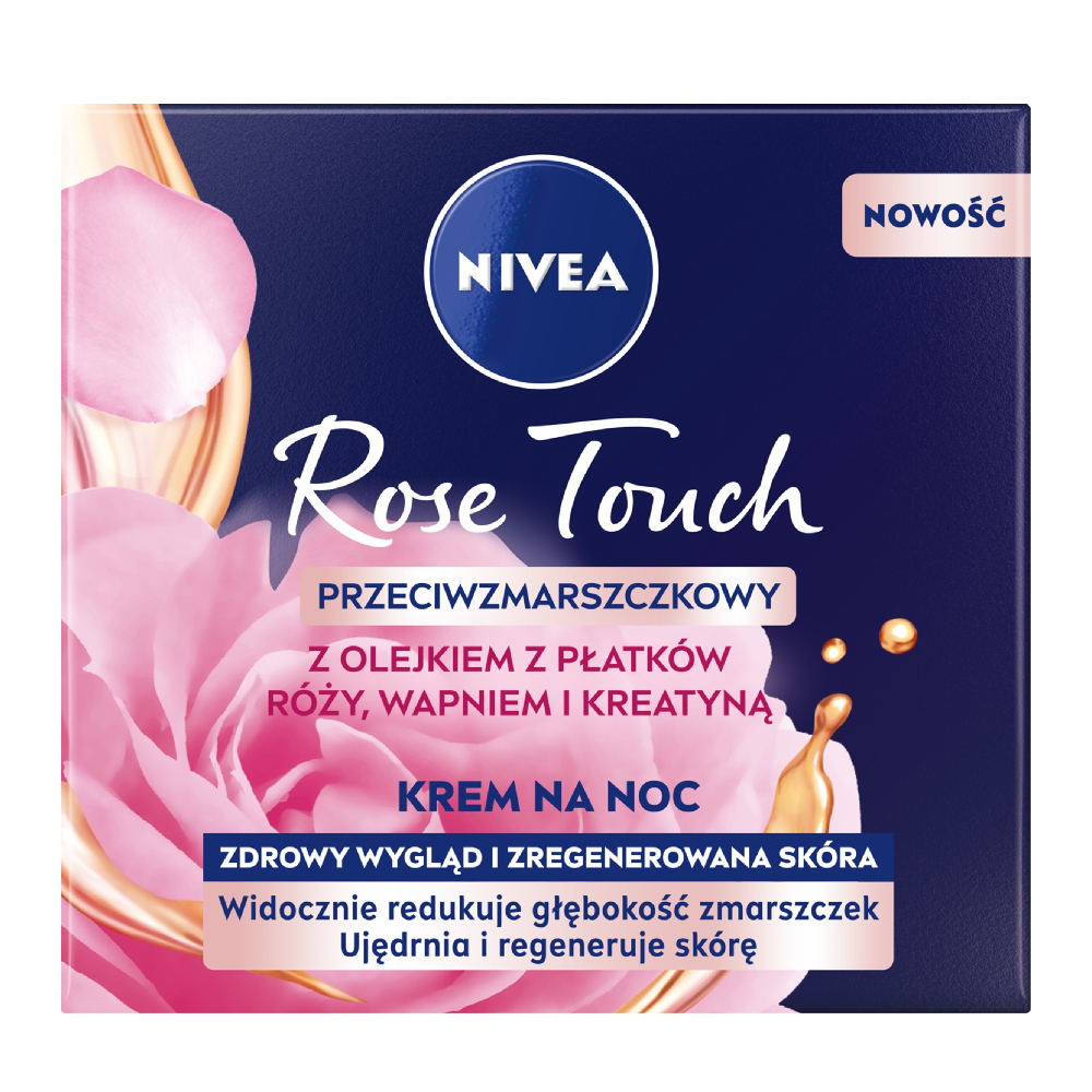 NIVEA ROSE TOUCH ANTI WRINKLE NIGHT CREAM 50ML