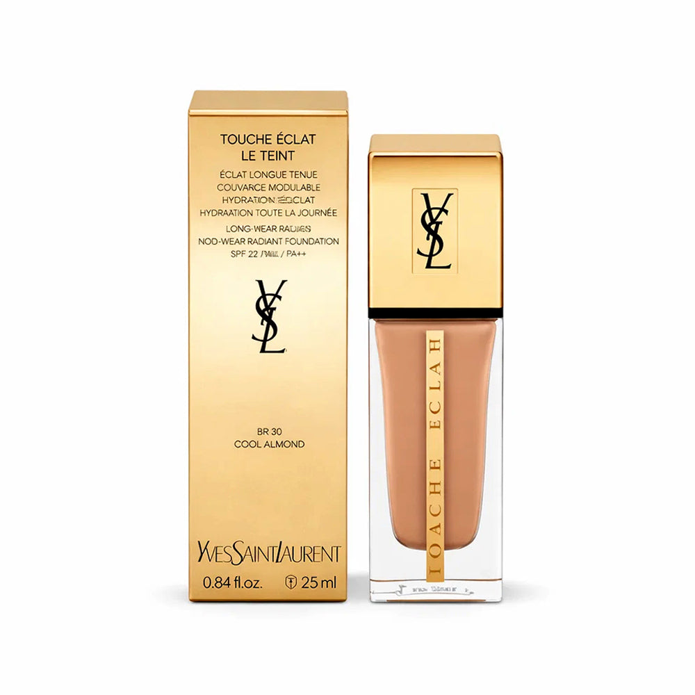 YSL - TOUCHE ECLAT LE TEINT FOUNDATION BR30 COOL ALMOND