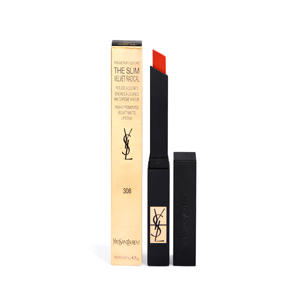 YSL - ROUGE PUR COUTURE SLIM VELVET RADICAL 308 RADICAL CHIL