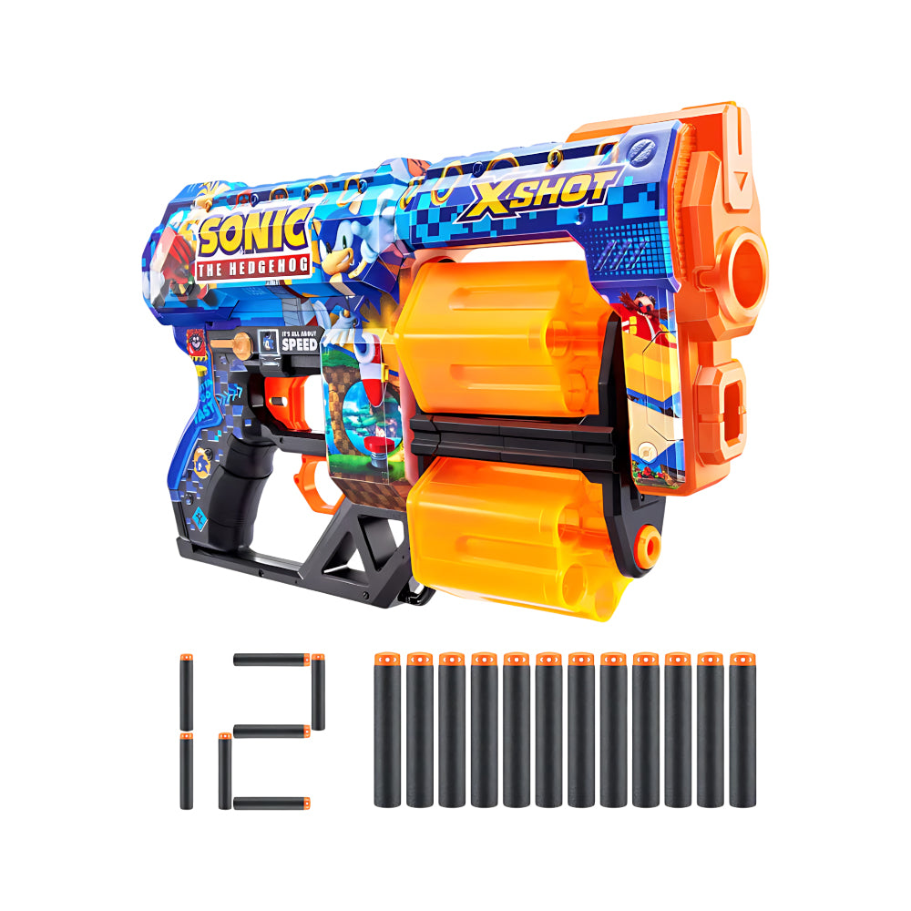 36583 ZURU X SHOT SONIC DART GUN D