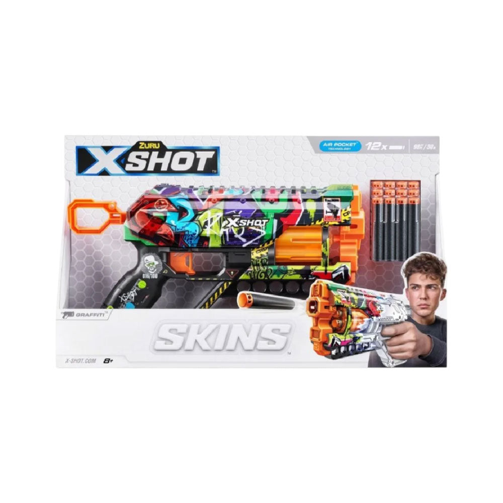 36561G ZURU X SHOT GRAFFITI DART GUN D