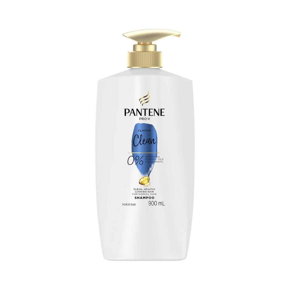 PANTENE SHAMPOO CLEAN CLASSIC 900 ML