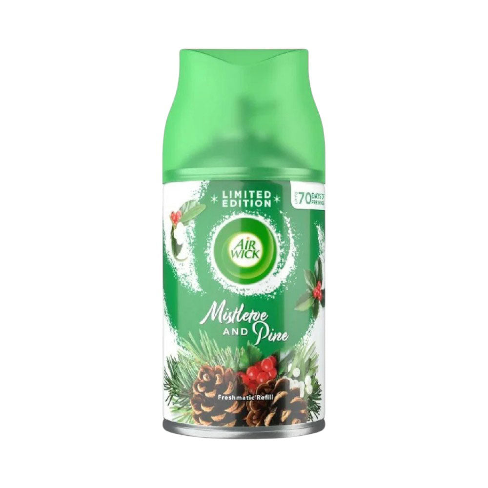 AIR WICK AIR FRESHNER MISTLETUE AND PINE 250 ML
