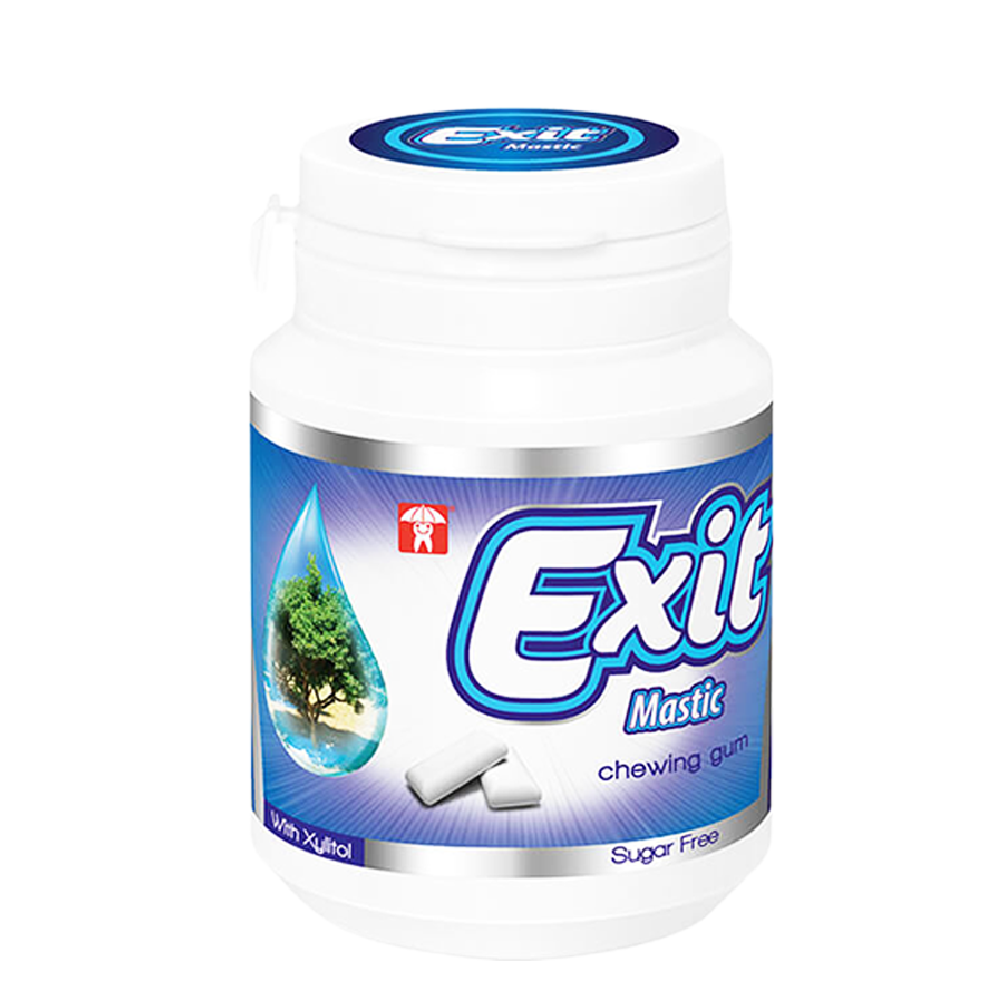 EXIT CHEWING GUM MASTIC SUGAR FREE 50 GM