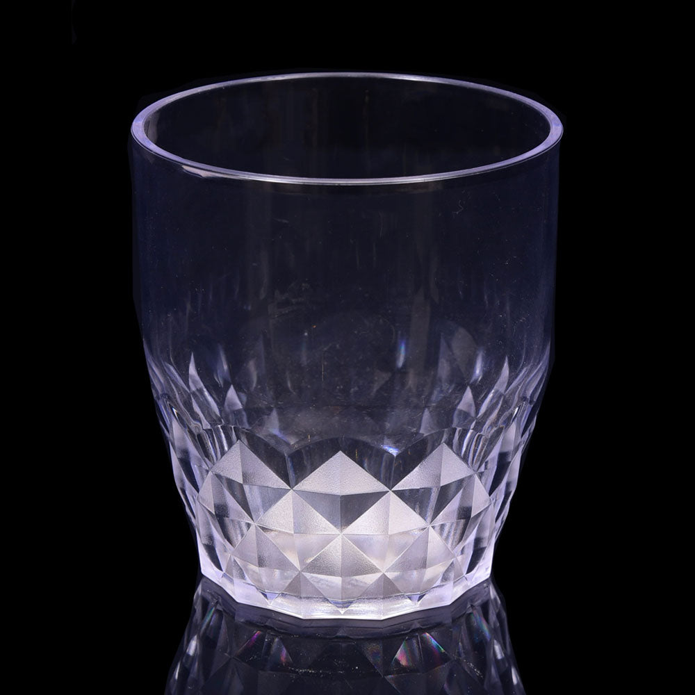 GLASS ACRYLIC FROSTED DIAMOND AC129 (Pack 6)