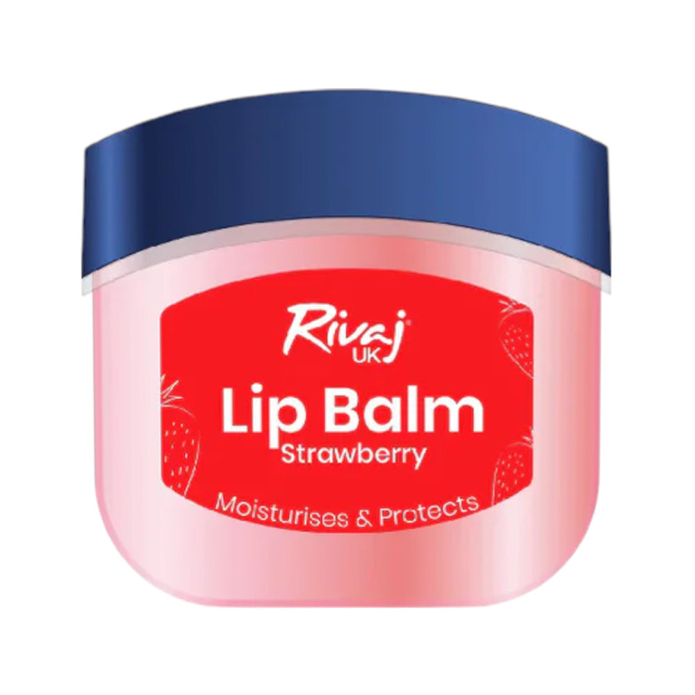 RIVAJ 8G STRAWBERRY JAR LIP BALM