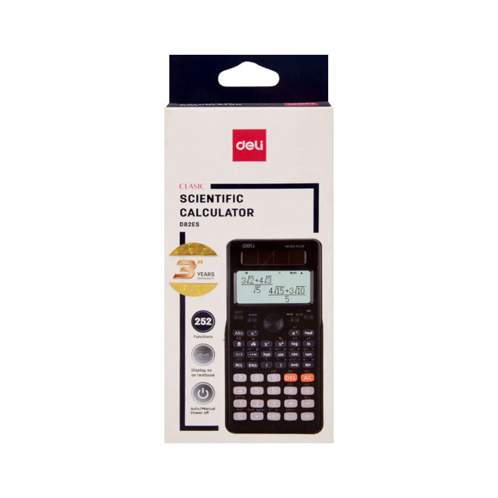 REF-D82ES DELI SCIENTIFIC CALCULATOR