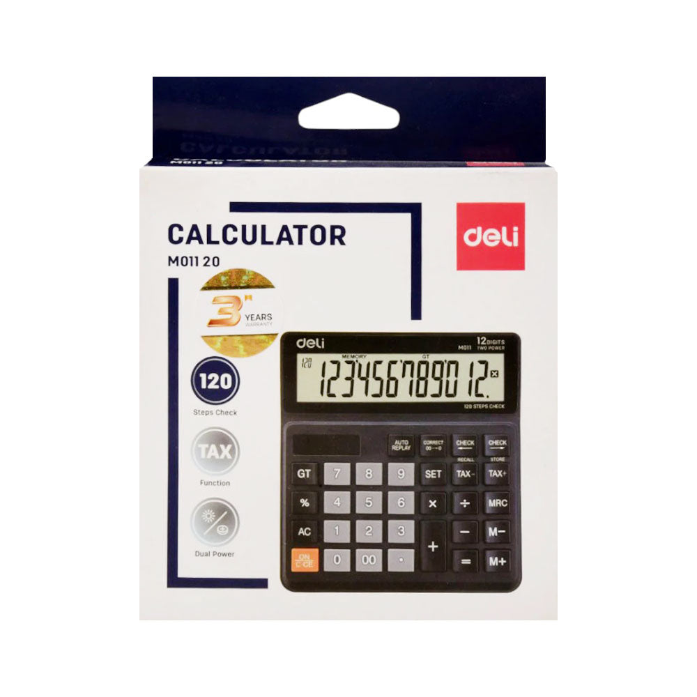 M01120 DELI CALCULATOR 12 DIGITS