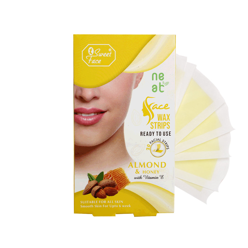 S/F FACE WAX STRIPS 20PCS SF WS517-2