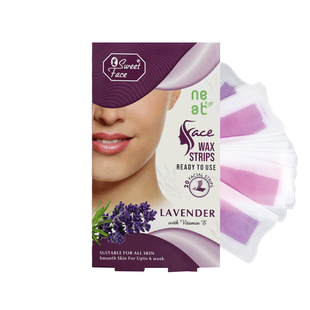 S/F FACE WAX STRIPS 20PCS SF WS517-3