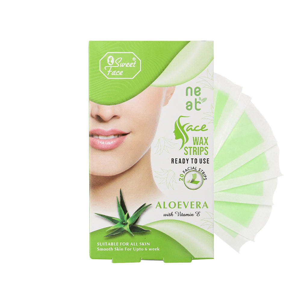 S/F FACE WAX STRIPS 20PCS SF WS517-4
