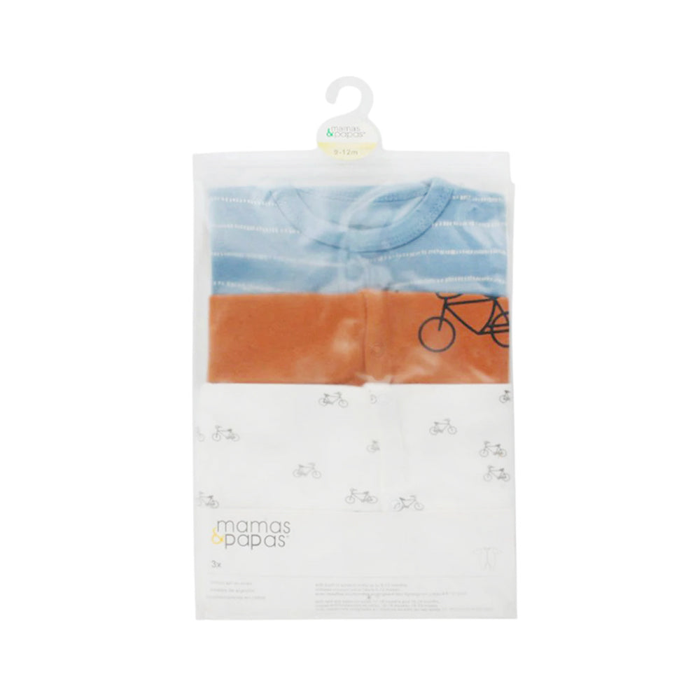 BOYS L/S 3PC SLEEP SUIT M&P MDW-23 9-12M CHI MP01