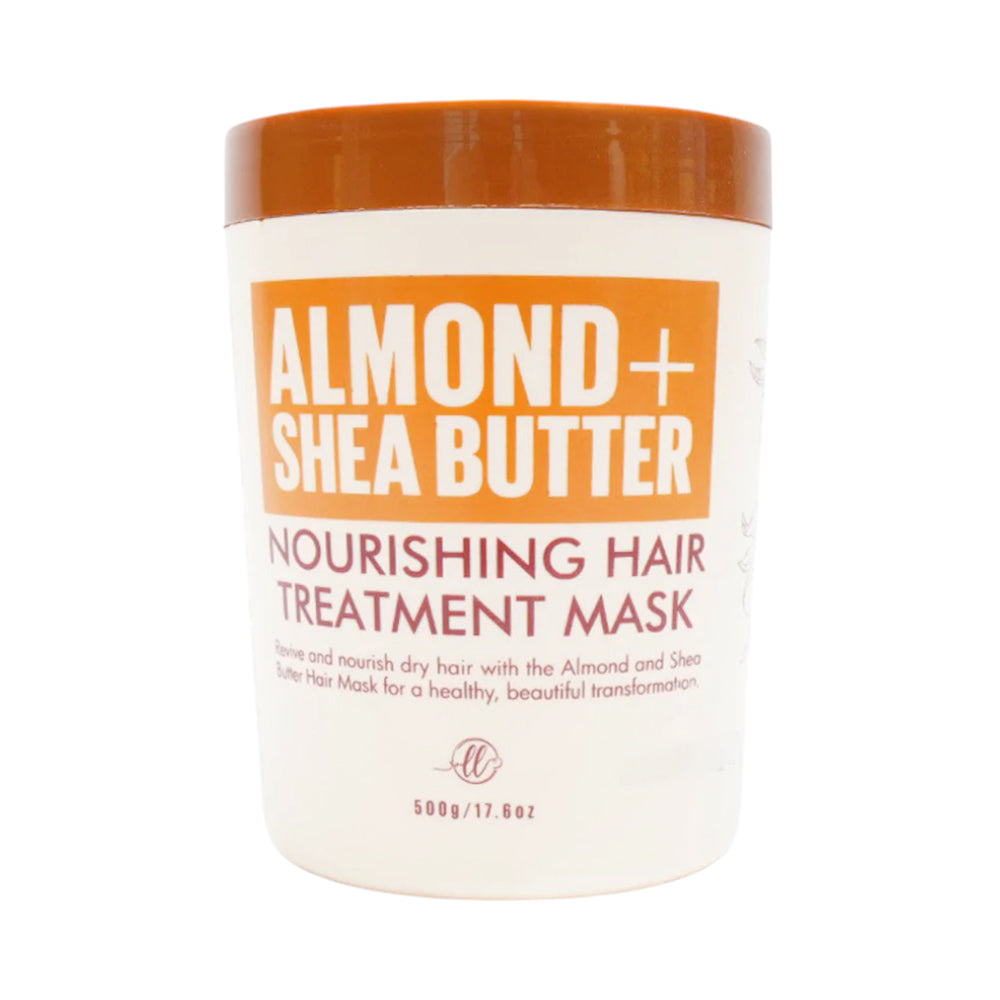 LUSH N LURE ALMOND+SHEA BUTTER HAIR TREATMENT MASK 500G