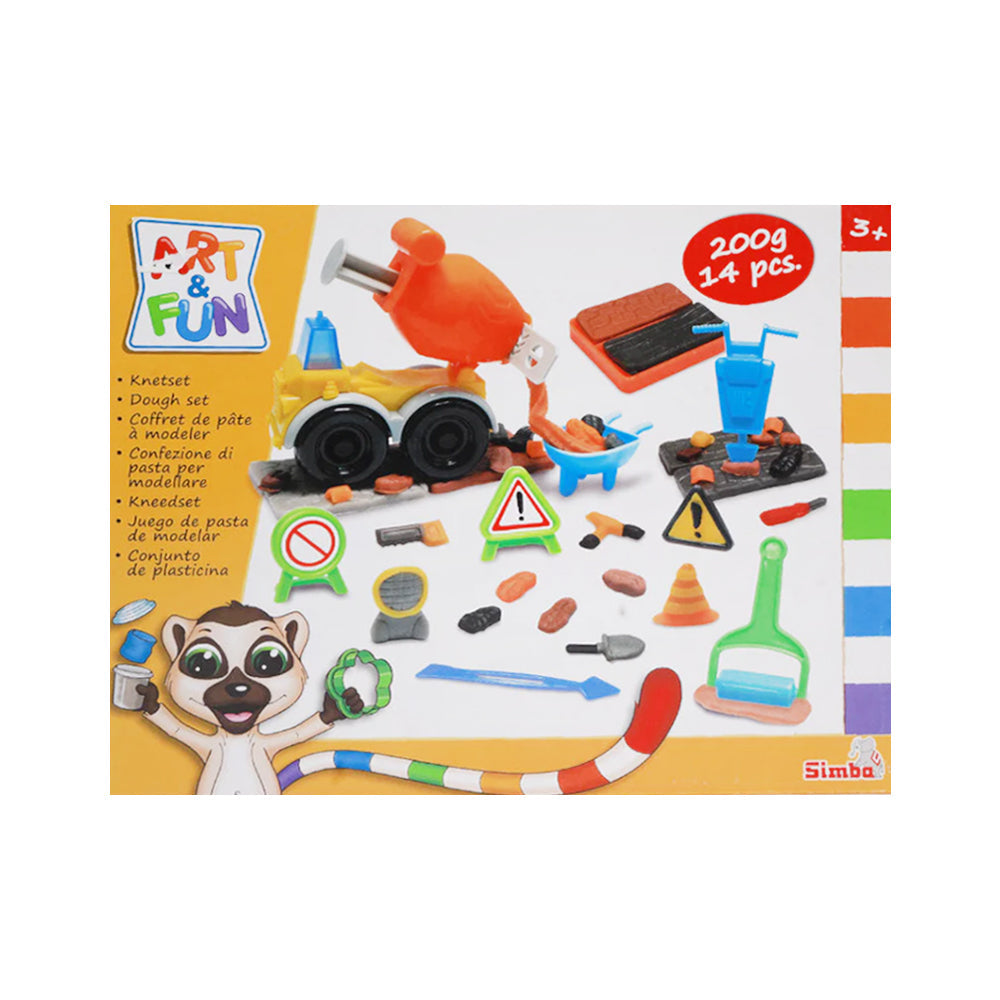 6324530 SIMBA ART & FUN PLAY DOUGH 14PCS 200 G D