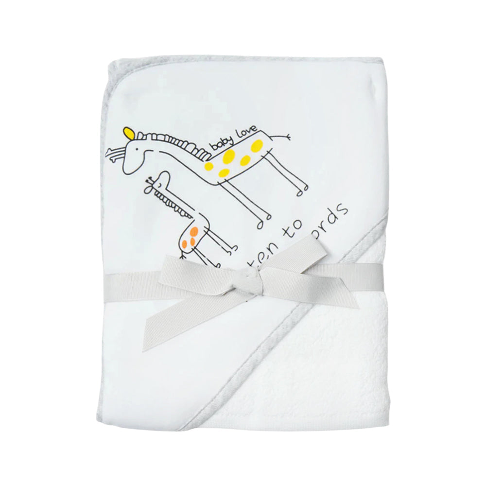 BABY BATH TOWEL HOODED MDW-23 CHI CLTW044-W