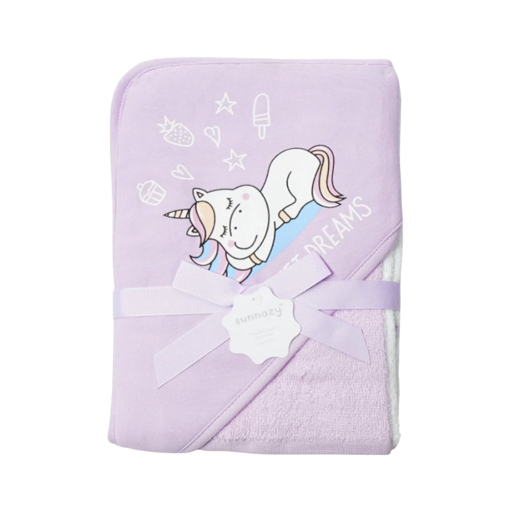 BABY BATH TOWEL HOODED MDW-23 CHI CLTW044-PU
