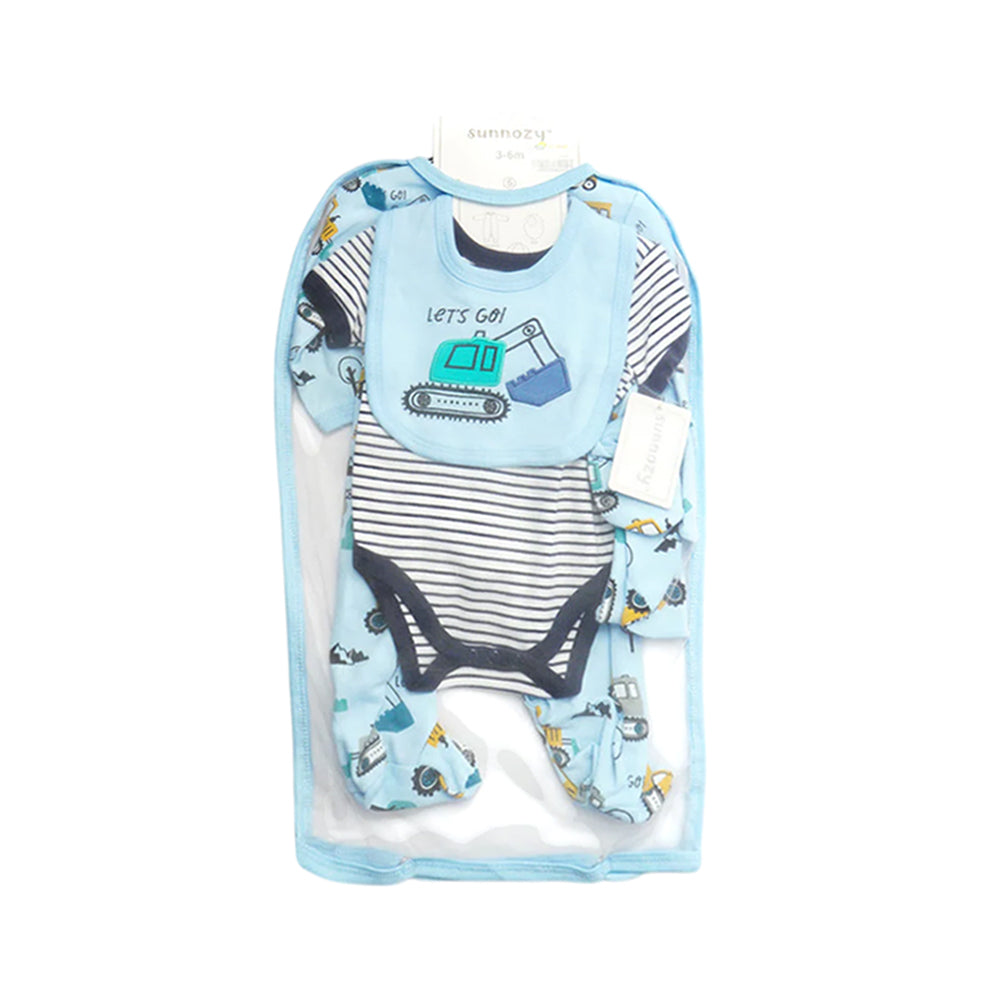 BABY GIFT SET 5PC MDW-23 0-6M CHI S5395