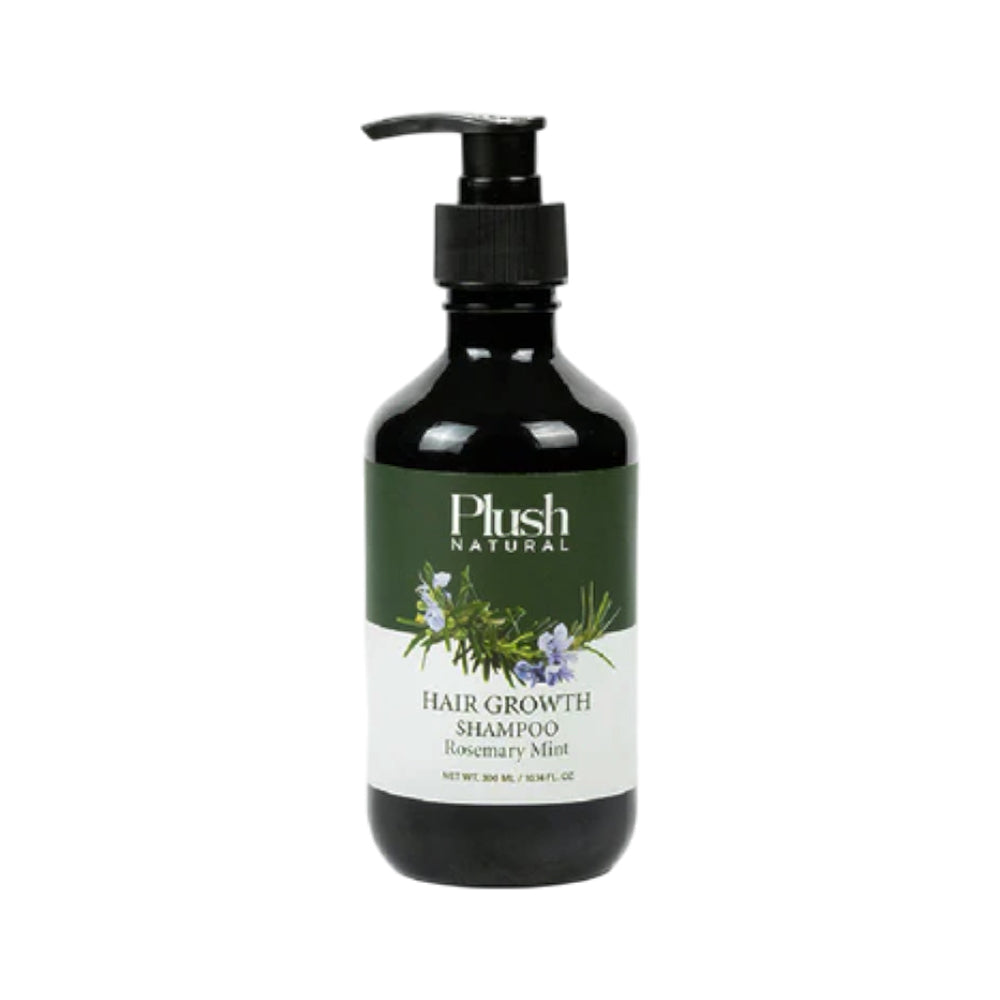 PLUSH NATURAL HAIR GROWTH ROSERMARY SHAMPOO 300ML
