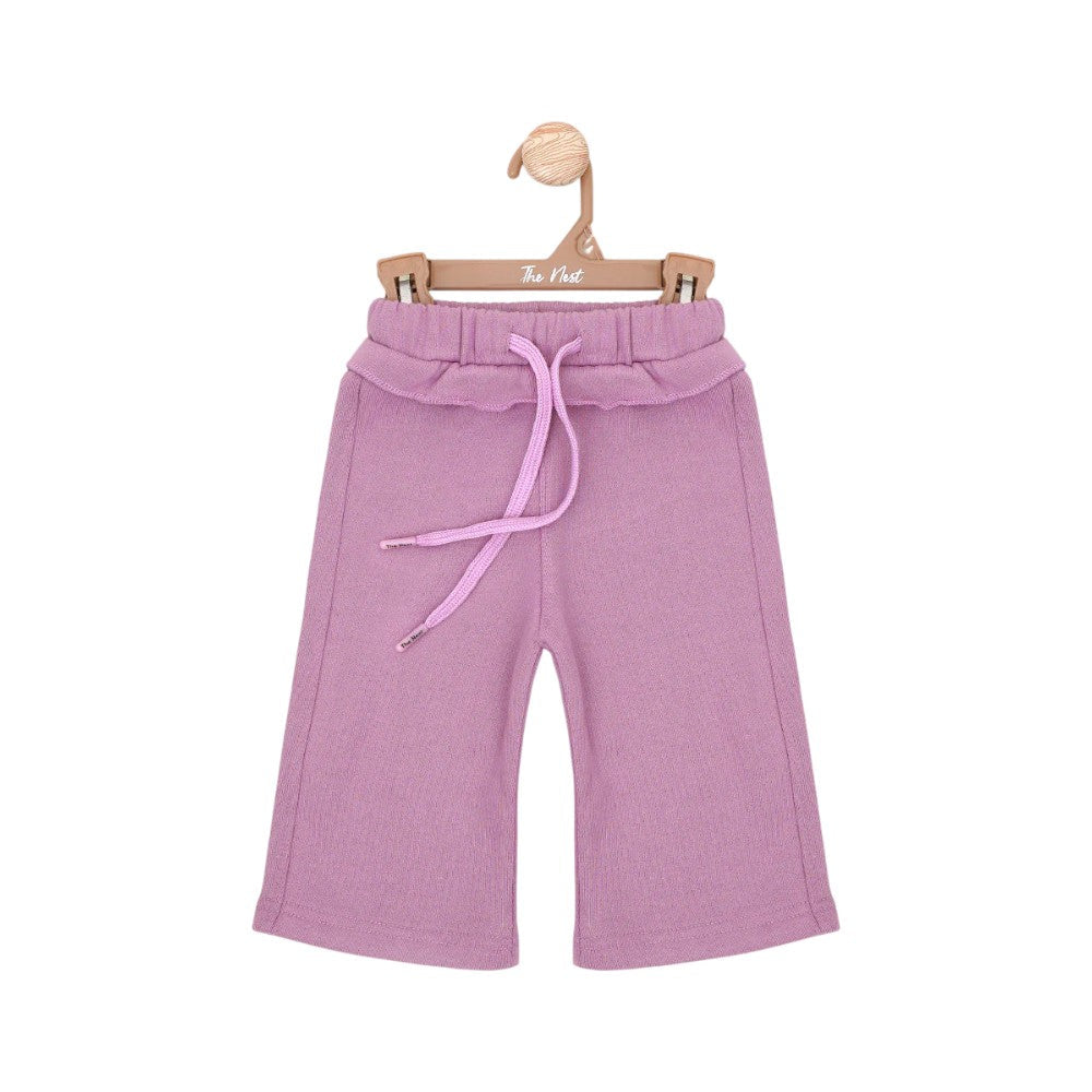 FRILL TROUSER BIG HEM 10591