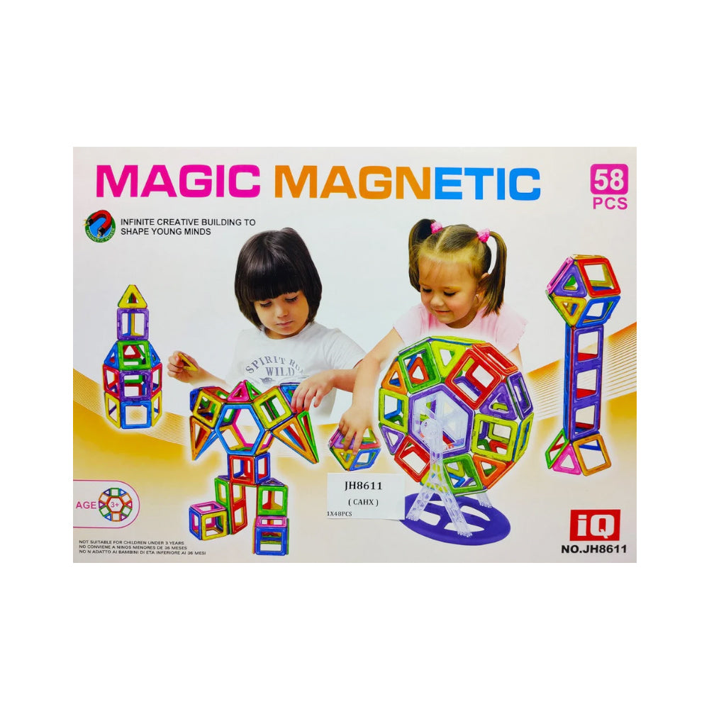 JH8611 58 PCS MAGNETIC BLOCKS