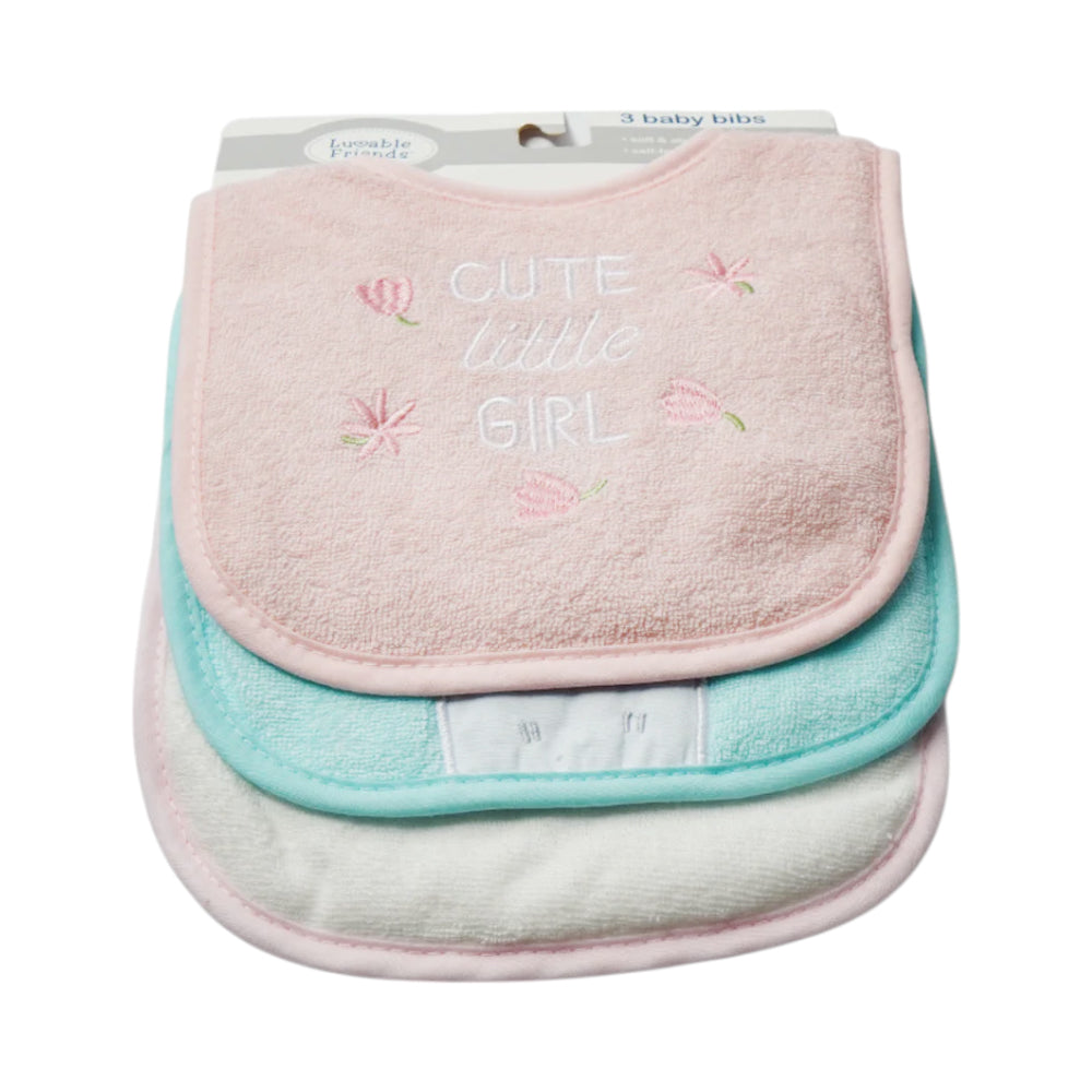 BABY BIB 3PC PACK MDW-23 CHI 01792