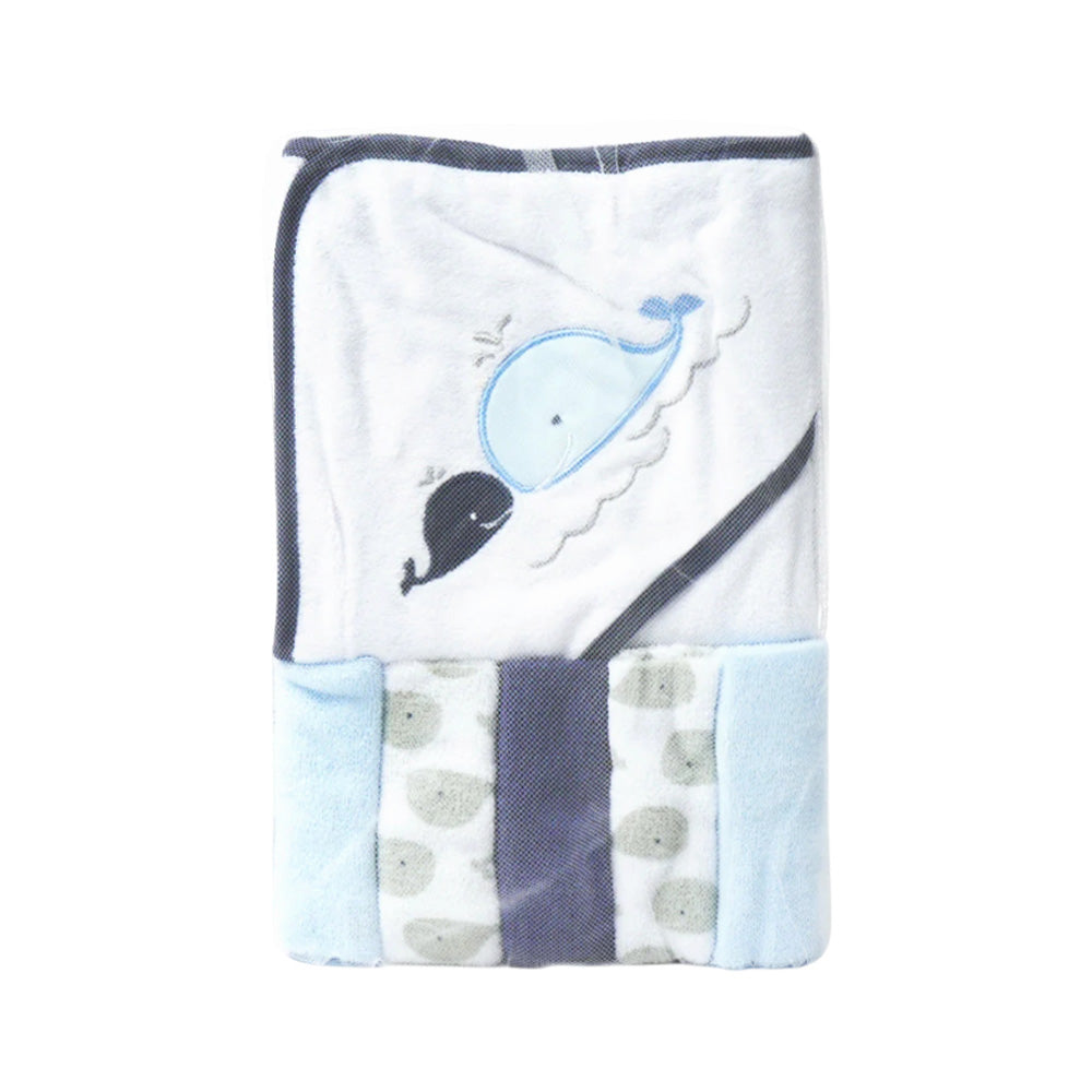 BABY BATH TOWEL HOODED W 5PC FACE TOWEL MDW-23 CHI 05282