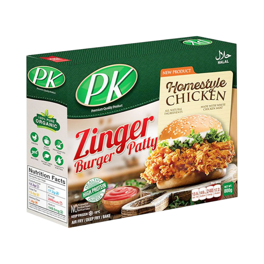 PK HOME STYLE - ZINGER BURGER PATTY (8 PCS)