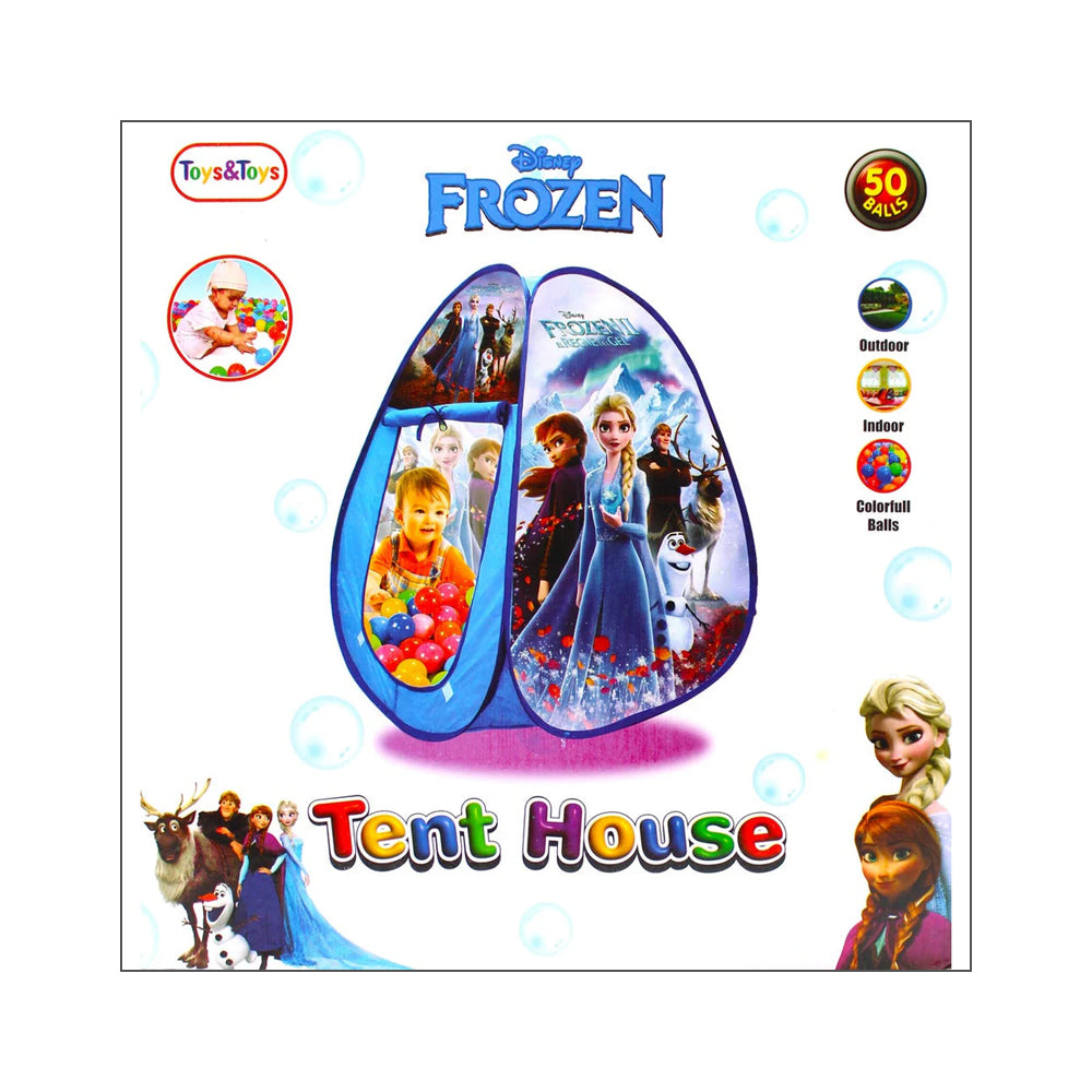 TH-01F FROZEN 2 PLAY TENT WITH 50 BALLS A.I