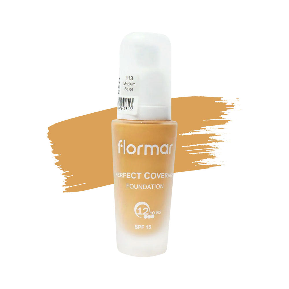 FLORMAR PERFECT COVER FOUNDATION 113 30ML