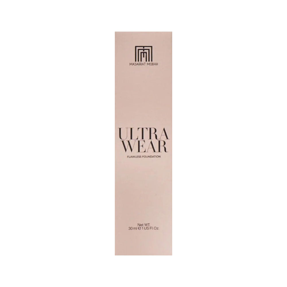 MUSARRAT MISBAH ULTRAWEAR FLAWLESS WARM HONEY FOUNDATION 30