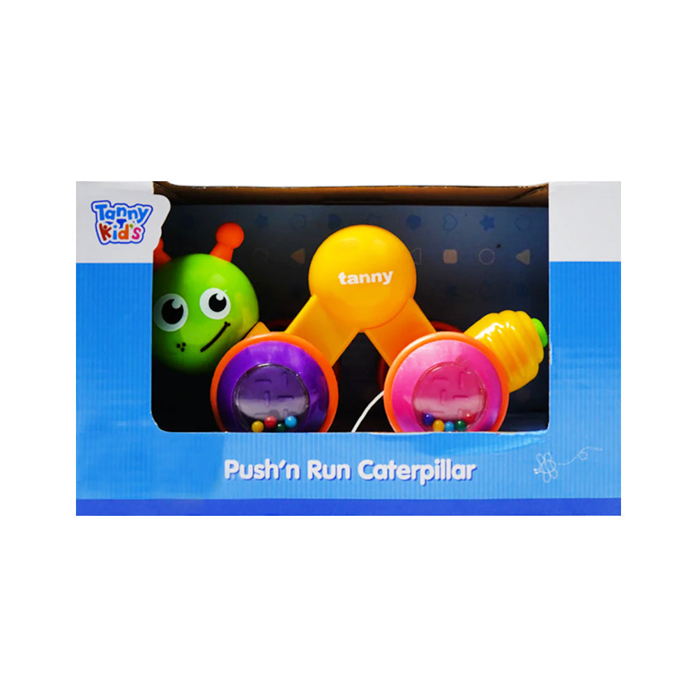 TY9069 TANNY KIDS PUSH N RUN CATERPILLAR  ID