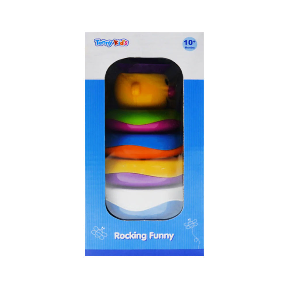 TY9063 TANNY KIDS ROCKING FUNNY RINGS STACKING  ID