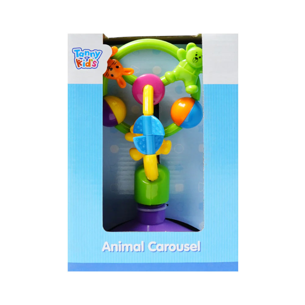 TY9027 TANNY KIDS ANIMAL CAROUSEL RATTLE  ID