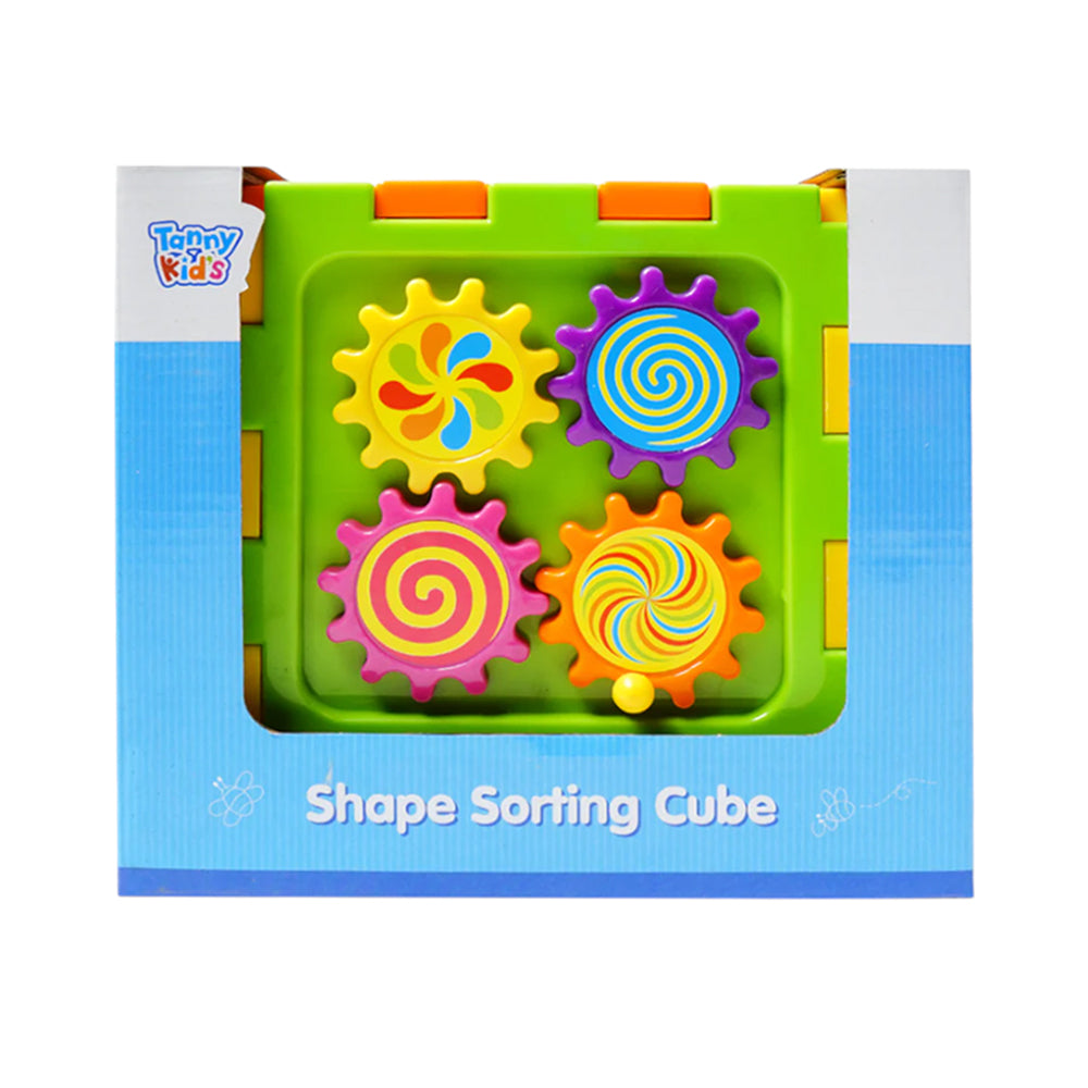 TY9048 TANNY KIDS SHAPE SORTING CUBE  ID