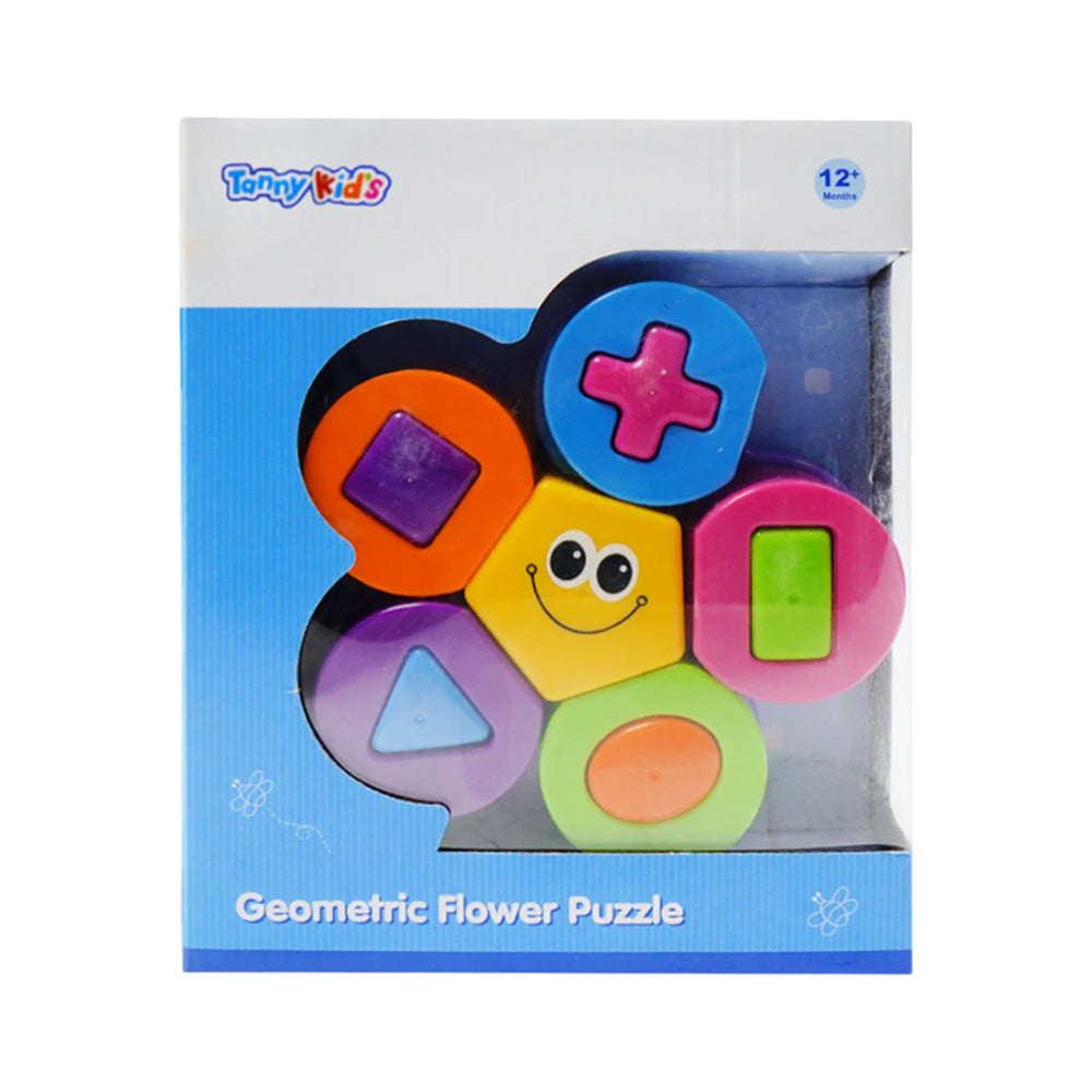 TY9073 TANNY KIDS GEOMETRIC FLOWER PUZZLE  ID